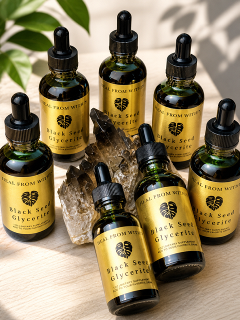 Black Seed Glycerite – Herbal Extract (Alcohol-Free)